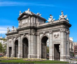 Rompicapo di Puerta de Alcalá, Madrid