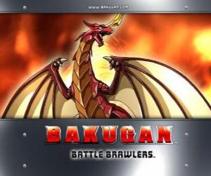 Rompicapo di Pyrus Drago è il custode Bakugan di Dan