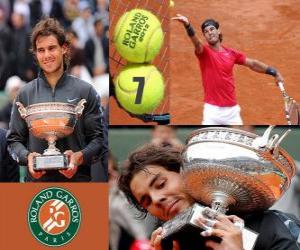 Rompicapo di Rafael Nadal, campione del Roland Garros 2012