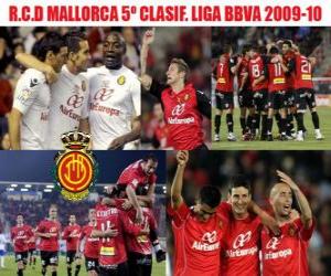 Rompicapo di RCD Mallorca quinto classificato BBVA League 2009-2010