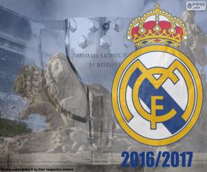 Rompicapo di Real Madrid, campione 2016-2017