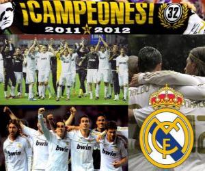 Rompicapo di Real Madrid campione del campionato spagnolo di calcio 2011-2012