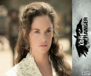 Rompicapo di Rebecca Reid (Ruth Wilson) nel film Lone Ranger