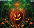 Zucca tipica di Halloween