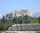 Vista dei templi della città greca