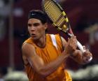 Rafa Nadal pronto per un colpo