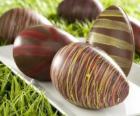 Uova di Pasqua di cioccolato