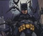 Batman con i suoi amici, i pipistrelli