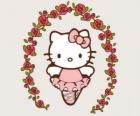 Hello Kitty con fiori