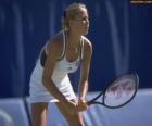 Anna Kournikova preparati per un colpo di