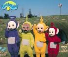 Il Teletubbies: Laa-Laa, Tinky Winky, Po e Dipsy