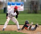 Baseball a raggiungere la base