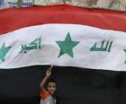 Bandiera dell'Iraq o Irak