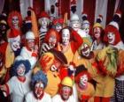 Gruppo di clown