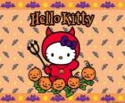 Hello Kitty vestita per Halloween