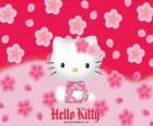Hello Kitty con fiori