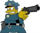Il comissario di polizia della città di Springfield Clancy Winchester - Capo Winchester