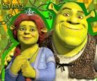 Shrek e Fiona in amore e molto felici