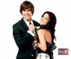 Troy Bolton (Zac Efron) e Gabriella Montez (Vanessa Hudgens)