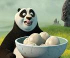 Kung Fu Panda vuole mangiare biscotti a base di riso