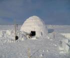 Iglù, cupola casa neve