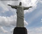 La statua del Cristo Redentore di Corcovado, Rio de Janeiro, Brasile