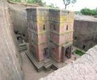 Chiese rupestri scavati di Lalibela in Etiopia.