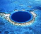 Grande Voragine Blu, al netto delle riserve di barriera Belize