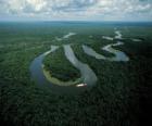 Rio Amazonas, in materia di conservazione del complesso centrale Amazon, Brasile