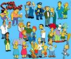 Diversi personaggi da The Simpsons