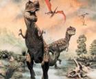 Dinosauri e pterodactylus
