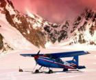 Cessna 185 sulla neve