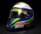 Casco Felipe Massa 2010