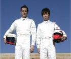 Pedro Martinez de la Rosa e Kamui Kobayashi, pilota BMW Sauber F1 Team