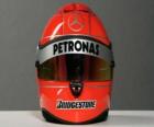 Casco Michael Schumacher 2010