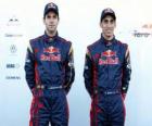 Sébastien Buemi e Alguersuari, la Scuderia Toro Rosso F1