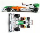 Lato veduta aerea della Force India VJM03