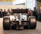Vista posteriore, F1 HRT