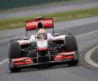 Lewis Hamilton durante la gara - McLaren - Melbourne 2010