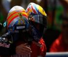 Mark Webber, Fernando Alonso, Barcellona 2010