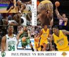 Artest Finale NBA 2009-10, Ala piccola, Paul Pierce (Celtics) vs Ron (Lakers)