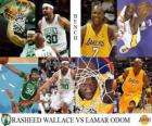 Finale NBA 2009-10, prenotazioni, Rasheed Wallace (Celtics) vs Lamar Odom (Lakers)