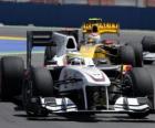 Pedro de la Rosa - Sauber - Valencia 2010