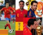 Xavi Hernandez (Il testimone) Centrocampista da seleção espanhola