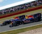 Mark Webber e Sebastian Vettel - Red Bull - Silverstone 2010