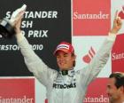 Nico Rosberg - GP Mercedes - Silverstone 2010 (terza classificata)