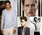 Simon Nessman modello di origine canadese, ma austriaco discesa