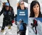 Edurne Pasaban è un alpinista spagnolo e la prima donna nella storia a salire ai 14 ottomila (montagne oltre 8000 metri) dal pianeta.