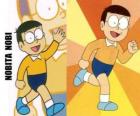 Nobita Nobi è il protagonista delle avventure insieme a Doraemon