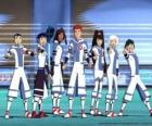 Protagonisti delle avventure di Galactic Football, alcuni giocatori della squadra Snow Kids dil pianeta Akillian